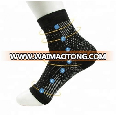 Foot Anti Fatigue Compression socks Sleeve  for men women#YLW-01