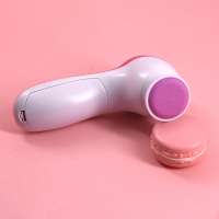 Facial silicone brush vibrating massage wireless cleansing brush